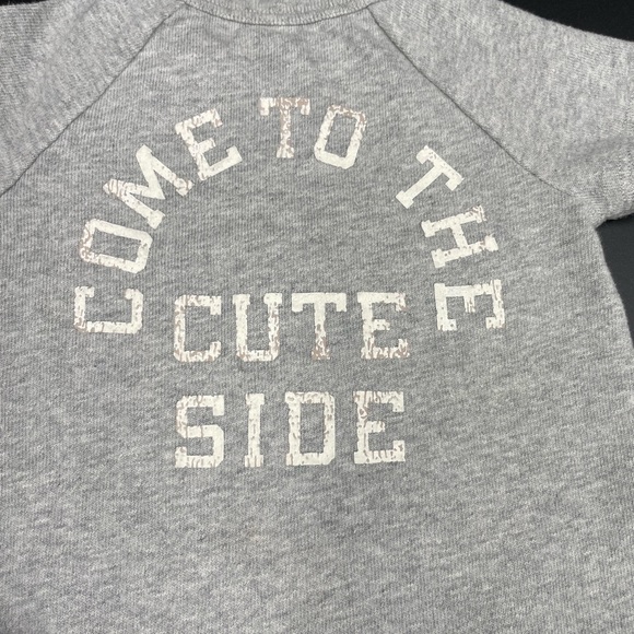 Baby gap Star Wars 6-12 months come to the cute side grey baby yoda jumper - Picture 3 of 3